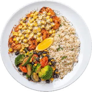 Southwestern Street corn Shrimp