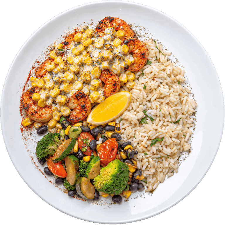 Southwestern Street corn Shrimp