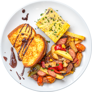 Peanut Butter Chocolate stuffed French Toast