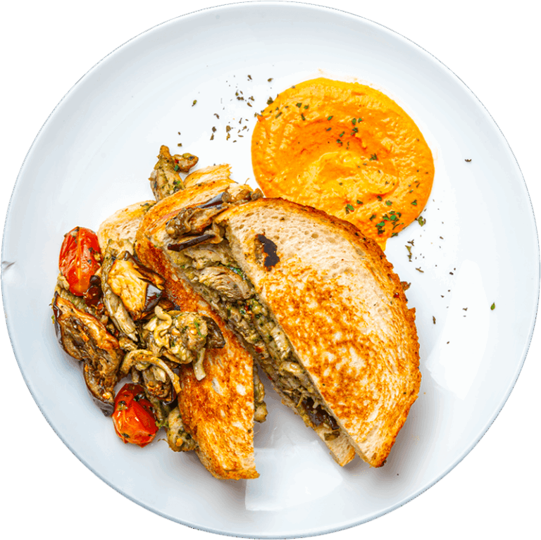 Pesto Chicken Sourdough Sandwich