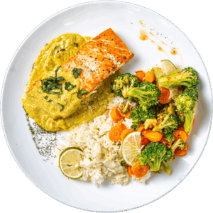 Thai Yellow Curry Salmon