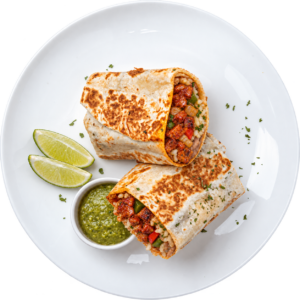 Pork Adobada Burrito