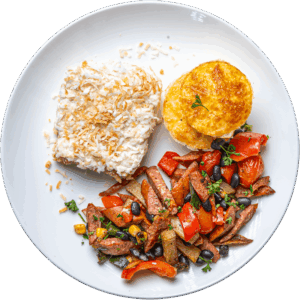 Protein Pineapple Breakfast Oat Cake