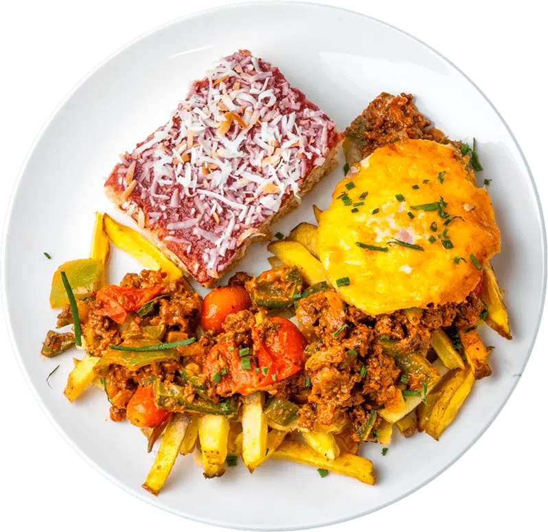 Coconut Passion Fruit Brownie