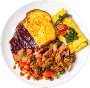 Protein Peanut Butter Oreo Cookie French Toast