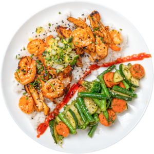 Spicy Szechuan Pork and Shrimp Fried Rice