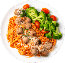 Spaghetti and Meatballs