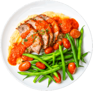 Beef Meatloaf With Marinara Parmesan