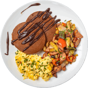 Chocolate Protein Pancake