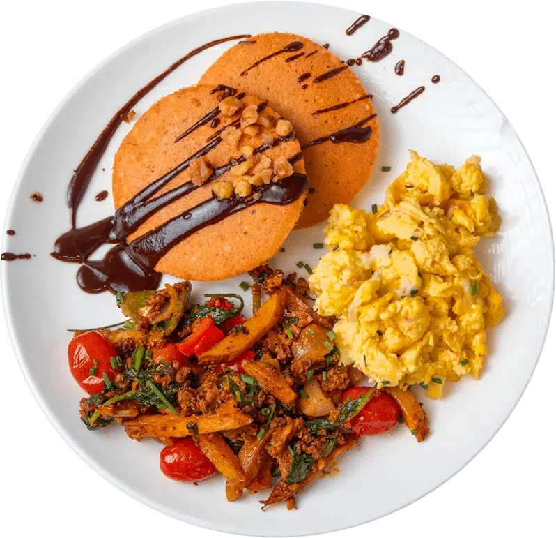Chocolate Protein Pancake