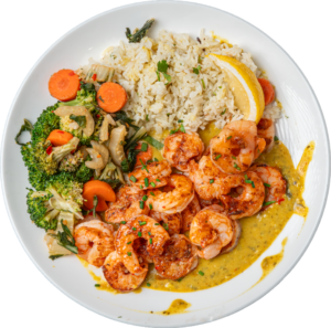 Thai Yellow Coconut Shrimp Curry