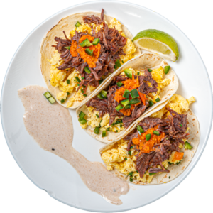 Campechano Breakfast Tacos