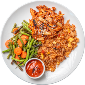 Hawaiian Sweet and Sour Chicken and Sausage