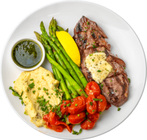Cowboy Steak and Mash Potato