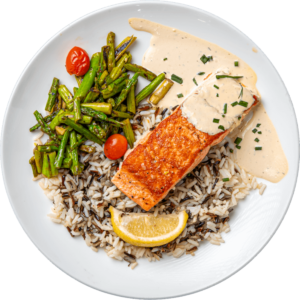 Lemon Dill Dijon Salmon