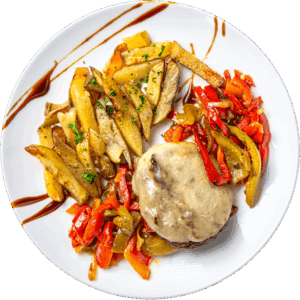 Philly Cheese Steak Patty