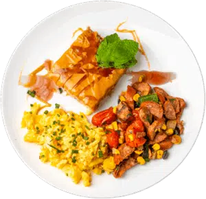 Pineapple Breakfast Corn Cake