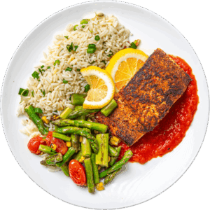 Pan Seared Blackened Salmon