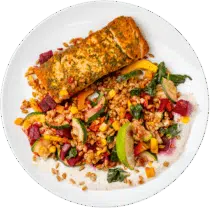 Pan Seared Zhough Salmon