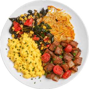 Steak and Eggs Breakfast Ranchero
