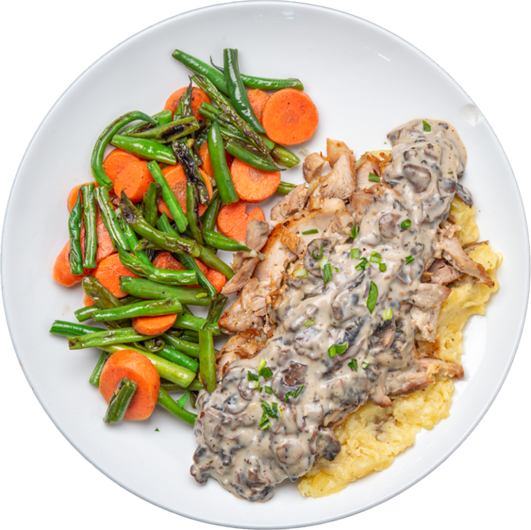 Chicken with Mushroom Gravy