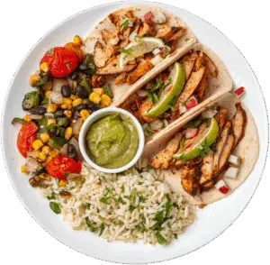 Grilled Chicken Fajita Tacos