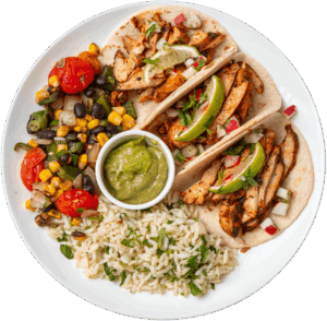 Honey Chipotle Chicken Tacos