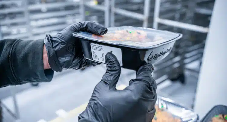 Fresh never frozen meals that are packaged