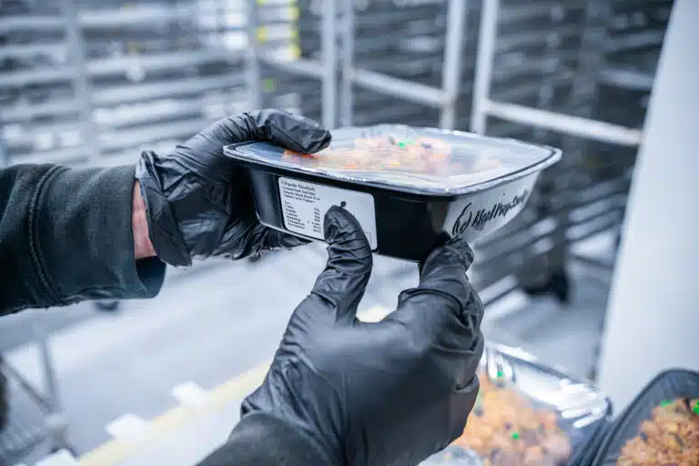 Fresh never frozen meals that are packaged