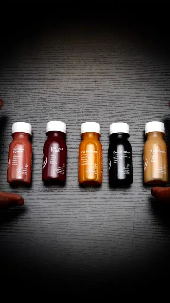 juice shots that are gluten-free