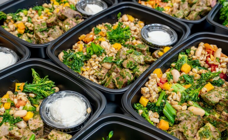 Results found after using meal prep.