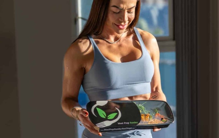 Influencer preferring meal prep over meal kit.