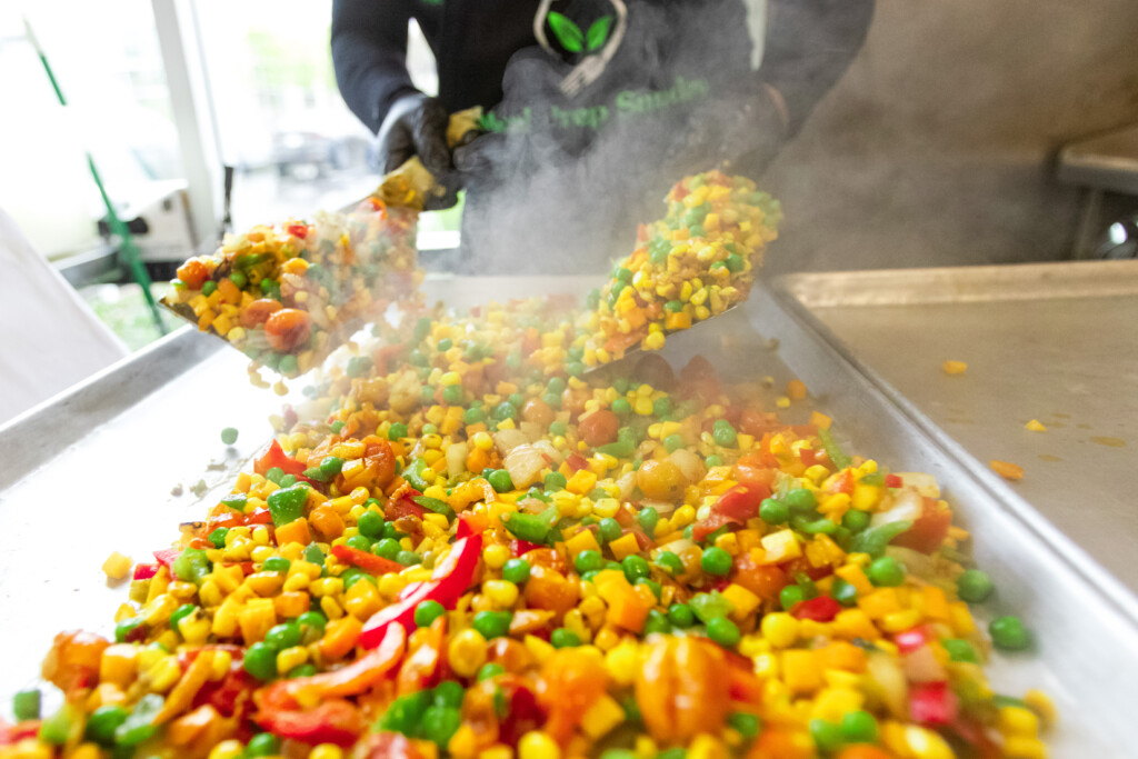 Fresh ingredients that are at a low cost for meal prep.