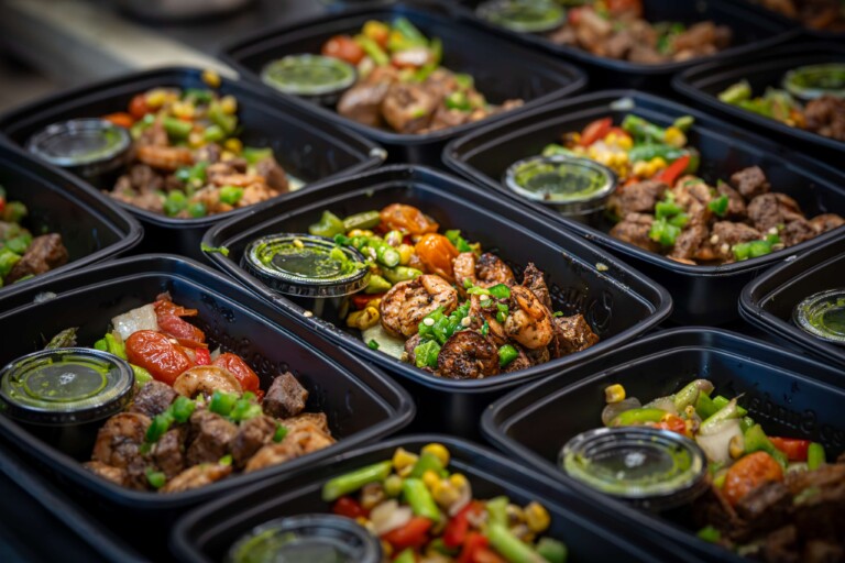 Decreased sodium and cholesterol due to efficient meal prep.