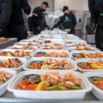 Meals that are prepared weekly fresh never-frozen.