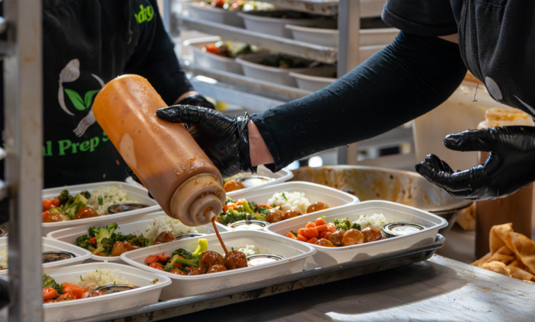 Meal Prep Sunday, a service that focuses on portion accuracy + macros.