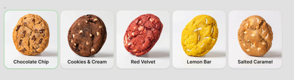 Introducing a flavorful variety of high protein cookies for muscle gain by Meal Prep Sunday.