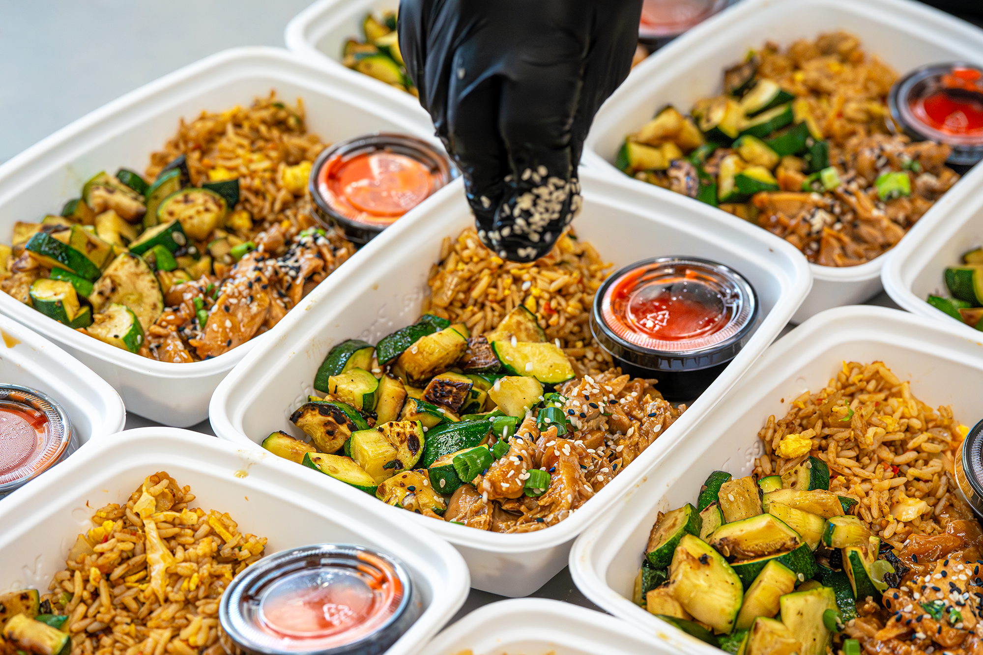 Top quality meals that also prioritize sustainability and recyclable containers.